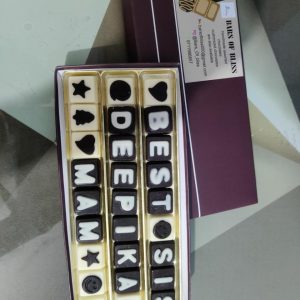 chocolate message box