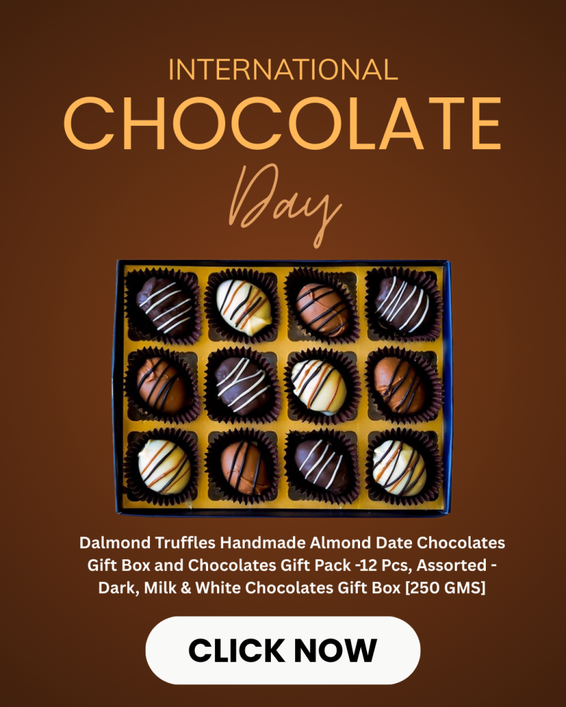 brown international chocolate day instagram post