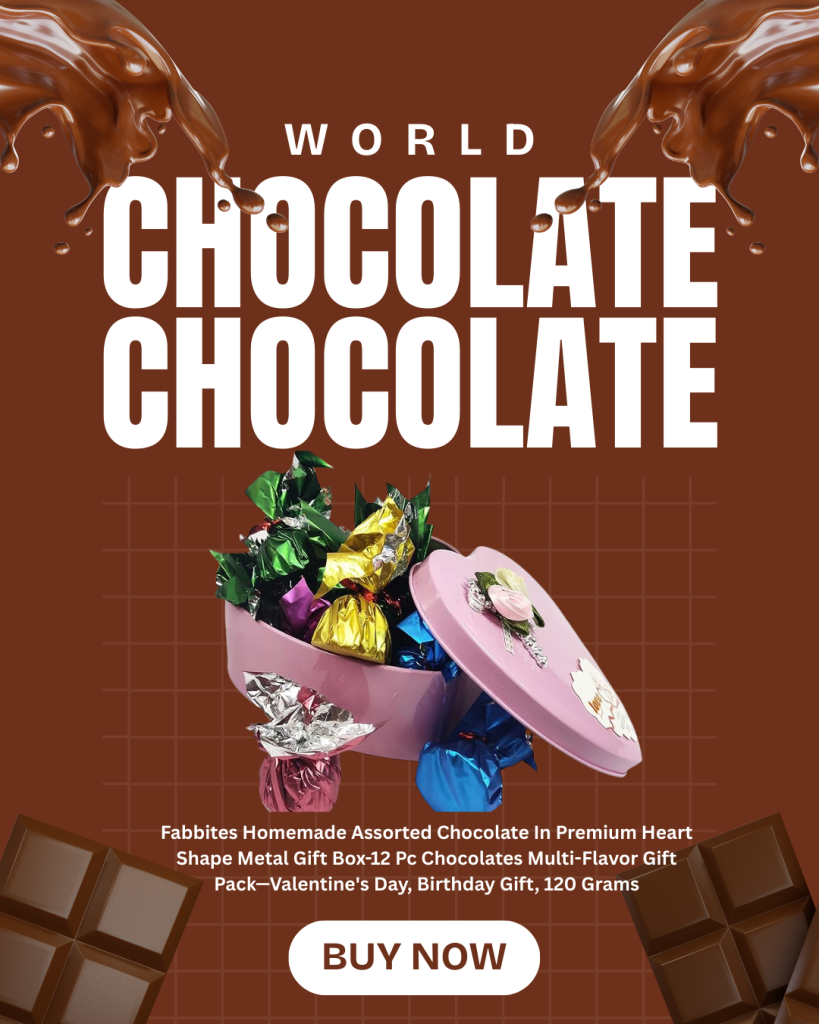 brown modern chocolate world chocolate day instagram post